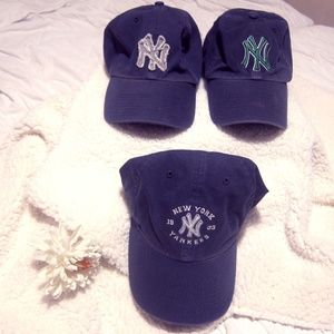 New York Yankee Ball Caps (3 for the price of 1)